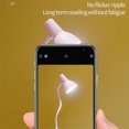 thumbnail image 5 of sdhkgrrt under $5 Desk Lamp, LED Clip On Desk Lamp,16 LED Reading Light,3 Lighting Modes Novel Light,Battery Operated Bedside Lamp,Flexible Gooseneck Lamp, 5 of 6