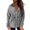 Gray, variant on Zip Up Hoodies for Women Adjustable Drawstring Cinch Waist Long Sleeve Hooded Jacket Soft Cute Casual Lightweight Fall Jackets for Everyday Weekend Wear Red XXL