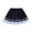 Navy2, variant on Girls Elastic Waist Pleated Skort, Anti-Runout Inner Shorts Plaid Solid Color A-Line Uniform Skirt for Elementary Students Campus Daily Casual Wear(Pink,160)