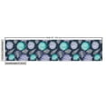 thumbnail image 3 of Ambesonne Nautical Fabric by the Yard Upholstery, Ocean Grunge Seashells, 1 Yard, Night Blue Sea Green, 3 of 5