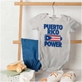 thumbnail image 6 of Puerto Rico Power PR Flag Pride Romper Boys or Girls Infant Baby Brisco Brands NB, 6 of 6