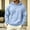Light Blue, variant on kosheko Men's Oversized Drop-Shoulder Fleece Sweatshirt, Minimal Crescent Moon Graphic, Roomy Silhouette for Backyard Relaxation Black XXL
