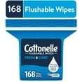 thumbnail image 3 of (4 pack) Cottonelle Fresh Care Flushable Wet Wipes, 1 Resealable Bag, 3 of 12