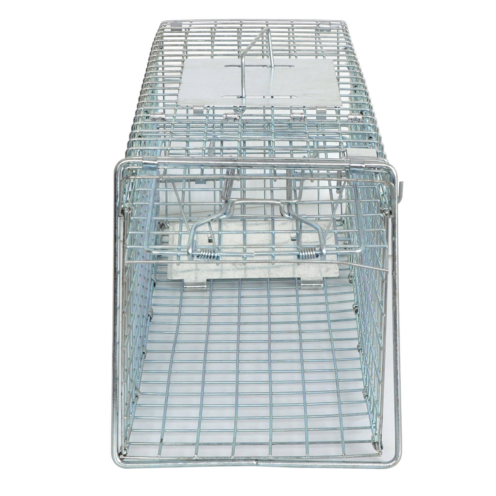 Zeny Live Animal Trap Extra Large Rodent Cage Garden Rabbit Raccoon Cat, 24" x 8" x 7.5"