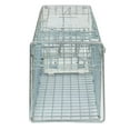 thumbnail image 3 of Zeny Live Animal Trap Extra Large Rodent Cage Garden Rabbit Raccoon Cat, 24" x 8" x 7.5", 3 of 11