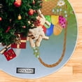 thumbnail image 5 of FMSHPON Easter Xmas Christmas Tree Skirt Stand Mat for Holiday Party Decoration Indoor Outdoor 48 inches, 5 of 6
