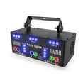thumbnail image 1 of Loomza RGB UV LED Stage Light Projector Sound Active DJ Disco Party Lamp, 1 of 8