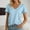 Light Blue, variant on SHITINN Women's V Neck T Shirt Soft Comfortable Casual Basic Tee for Everyday Wear and Summer Out Short Sleeve Shirts for Women Womens Summer Shirts Womens Tshirts