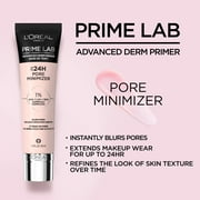 LOreal Paris Prime Lab Up to 24HR Pore Minimizer Lotions Primer, 1 fl oz