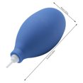thumbnail image 4 of Riwesomey Goma Bulb Soft Hand Suction Ear Washing Ball Herramienta de laboratorio para niños Adultos Herramienta de limpieza de teclado Kits y herramientas de reparación de relojes Azul, 4 of 6