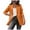 Orange, variant on Pimfylm Womens Blazer Lightweight Long Sleeve Jacket Casual Open Front Cardigan Notch Collar Business Blazers with Pockets Black, XXL