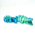 thumbnail image 2 of 3D Printed Crocodile,Movable Mouth,Flexible Joint Animal lacertid Figurines, Home Office Decor,Articulated Small sculpture, decorative item Surprise Festival Gifts, 2 of 8