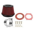 thumbnail image 1 of Limpiador de filtro de entrada de aire modificado para coche Universal, cabezal de seta de alto flujo Jadeshay A, 1 of 8