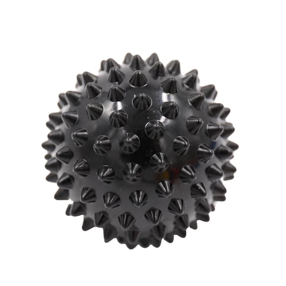 Cómodo Acupuntura Bola Spiky Estrés Tensión Alivio Cuerpo Negro jinwen Bola de Masajeador