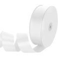 thumbnail image 2 of Cinta de satén de poliéster de una cara de 1-1/2 pulgadas de ancho × 100 yardas, cinta blanca para manualidades, lazos, envoltura de regalos, bodas, Navidad y decoración de fiestas, 2 of 4
