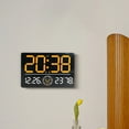 thumbnail image 3 of Led Wall Clock Digital Large Screen Temperature Date Display Room Alarm Clock, 3 of 9