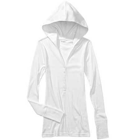 Juniors Hooded Henley