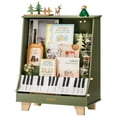 thumbnail image 3 of Robud Kids Bookshelf, Wooden Book Shelf with Stability & Sturdiness, 5-Tier Montessori Bookshelf for Kids with Ideal Size, Book Shelf for Kids Rooms, Nursery, Playrooms,Green, 3 of 12