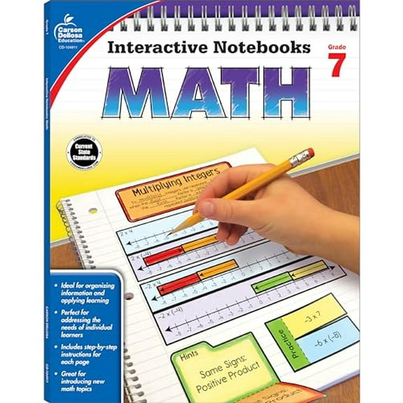 Pre-Owned Math, Grade 7 (Paperback) 1483831272 9781483831275