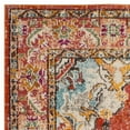 thumbnail image 4 of SAFAVIEH Monaco Toria Traditional Area Rug, Orange/Light Blue, 5'1" x 7'7", 4 of 8
