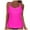 Z02-Hot Pink, variant on Hessimy Women's Tankini Top Only Tummy Control Bathing Suits Top U Neck Swimwear Tops No Bottom(Z02-Hot Pink,S)