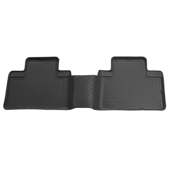 Husky Liners 63731 Classic Style Floor Liners Fit 1998-2011 Ford Ranger SuperCab & 1998-2009 Mazda B-Series Extended Cab Second Row 1-Piece Black