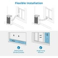 thumbnail image 5 of Black 14000Btu Portable Air Conditioner with Remote Control,Quiet AC Unit with Cool, Dehumidifier & Fan Mode Room Cooling Up to 700 sq ft,24 Hour Timer, Window Installation Kit for Home, 5 of 6