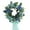 Blue, variant on Artificial and Dried Flower Artificial Flower Garland Heart Wreath Rattan Silk Flower Peony Flower Plant Wedding Decoration for Home Wall Door Decor, 32cm