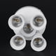 thumbnail image 4 of Adaptador Ajustable E27 Splitter 5 Head Lamp Base LED Bulb Holder Adapter Socket, 4 of 8