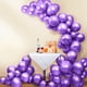 thumbnail image 5 of 50 Piezas Globo Morado, Globos de Cumpleaños, Globos de Metal, 12 Pulgadas (30cm), Globos, Látex Natural, Decoración de Cumpleaños, Globo de Helio, 5 of 5