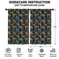 thumbnail image 2 of Blackout Kids Curtains,Monster Cartoon Truck Black Pattern Children's Insulated Curtains Set Of 2,Bedroom Essentials,Toddler Room Decor 52"x84", 2 of 5