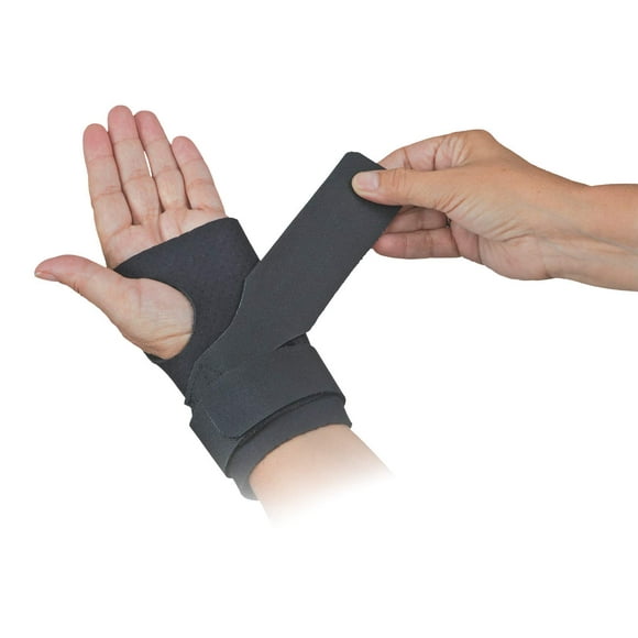 Comfort Cool Ulnar Booster Support Provides Compression for Ulnar Sided Wrist Pain. TFCC Tear Triangular Fibro-Cartilage Complex Injuries, Tendonitis or Repetitive Use Injury. Left Medium in Black