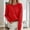 Watermelon Red, variant on ITSAME Cardigan Sweater for Womens, Crewneck Buttons Loose Soft Long Sleeve Casual Knit Tops Outwear Bronze S
