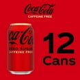 thumbnail image 5 of (4 pack) Coca-Cola Zero Calorie Caffeine Free Coke 12 oz Cans - 12 oz (Pack of 1), 5 of 6
