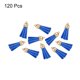 thumbnail image 3 of 1.46 Cuero Borla Llavero Borla Dije Granel con Tapa para Llavero Pulsera Joyería Fabricación Bricolaje Artesanía Accesorio 120uds, Azul, 3 of 7