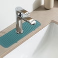 thumbnail image 4 of Extra-Long Silicone Faucet Water Catcher Mat - 45cm Kitchen Sink Drip Tray with Drain Grooves, 4 of 8