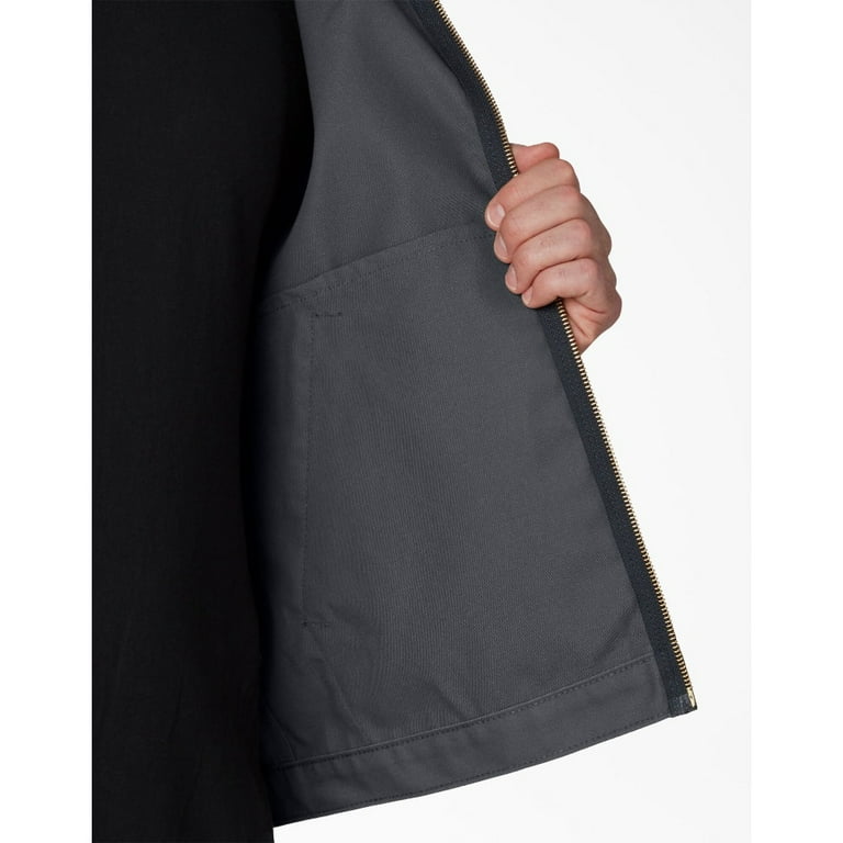 Dickies Men's Jacket Unlined Eisenhower Full Zip Slash-Front