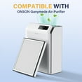 thumbnail image 2 of ONSON Air Purifier HEPA Filter Replacement for Ganymede, 2 of 7