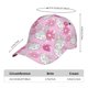 thumbnail image 2 of Fotbe Sunflower Rabbit Gorro Clásico de Béisbol, Gorra Ajustable con Broche Snapback, Gorro de Exterior de Algodón Suave, 2 of 6