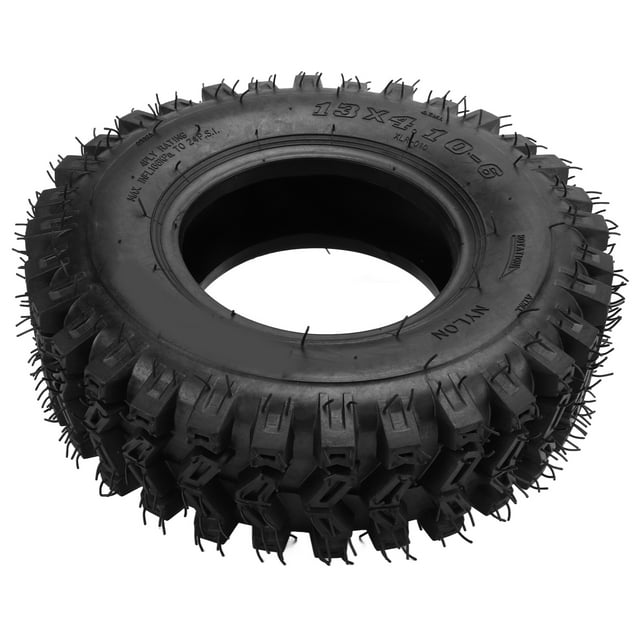 13x4.10-6 Tires, Butyl Rubber Material Air Tightness Simple Operation Snow Sweeper Tyre For Snow Motorcycle For ATV Karts
