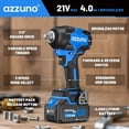 thumbnail image 7 of Electric Impact Wrench 1/2'' Cordless Brushless 590Ft-lbs (800N.m) Power Impact Driver, 7 of 7
