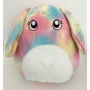 Squishmallows 11" Candy the Rainbow Tie Dye Bunny 2021 Easter Collection