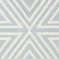 thumbnail image 6 of SAFAVIEH Kids Triangle Shapes Wool Area Rug, Blue/Ivory, 5' x 7', 6 of 6