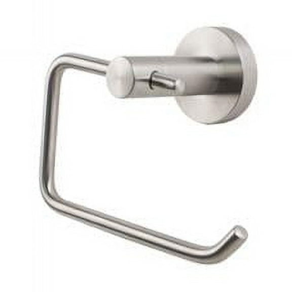 Bagno Nera Stainless Steel Toilet Paper Holder, Satin Nickel