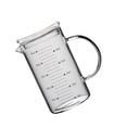 thumbnail image 1 of Worallymy Glass Measuring Cup with Lid with Handle Multi-Function for Kitchen 500ml, 1 of 1