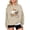 Khaki-1, variant on Womens Halloween Crewneck Sweatshirt Cute Ghost Spooky Tops Womens Halloween Sweatshirt, Vintage Witch Graphic, Oversized Sweatshirt, Long Sleeve Pullover, Casual Fashion, Fall Tops