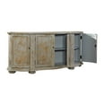 thumbnail image 2 of Highlands Blue Briquette 79-inch Curved Front Reclaimed Pine Sideboard, 2 of 3