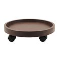 thumbnail image 1 of Plateau de Jardinière Rond Mobile avec Roues Base Mobile Industrielle Robuste pour la Plupart des Types de Pots de Plantes-KEEW, 1 of 5