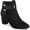 Black Smooth, variant on Karen Scott Womens Ivvy Zip up Almond Toe Ankle Boots