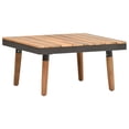 thumbnail image 2 of vidaXL 4 Piece Garden Lounge Set with Cushions Solid Acacia Wood, 2 of 5